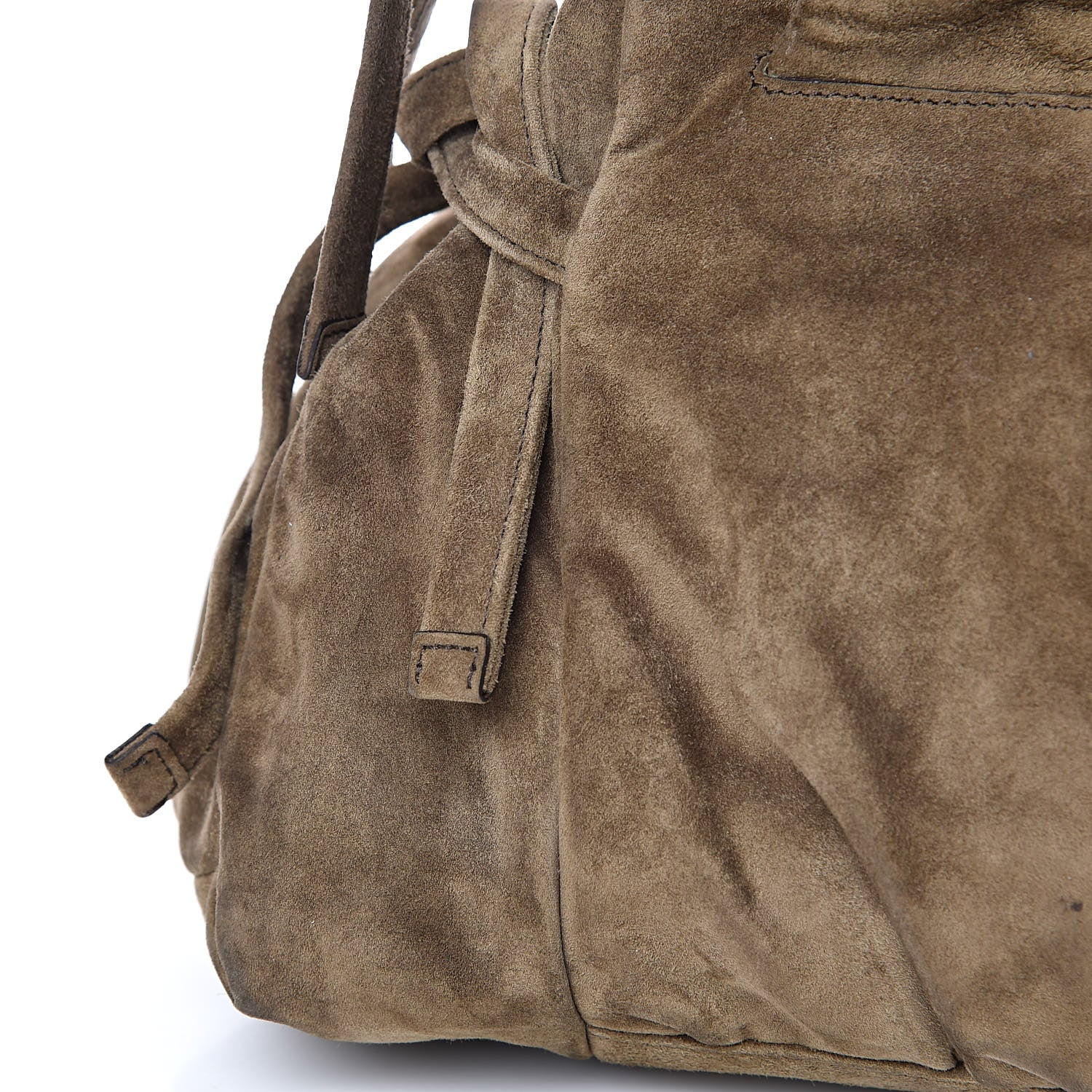 Gucci Suede Medium Hysteria Tote Brown 13 of 17