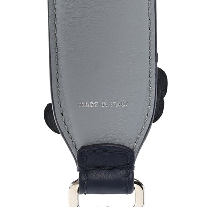 Fendi Vitello Dolce Flowerland Bi-Color Studded Strap You Blueberry Azzurro Polvere Multicolor 4 of 5