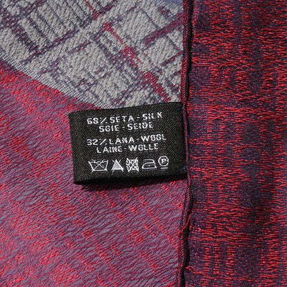 Chanel Silk Wool Tweed CC Scarf 5 of 7