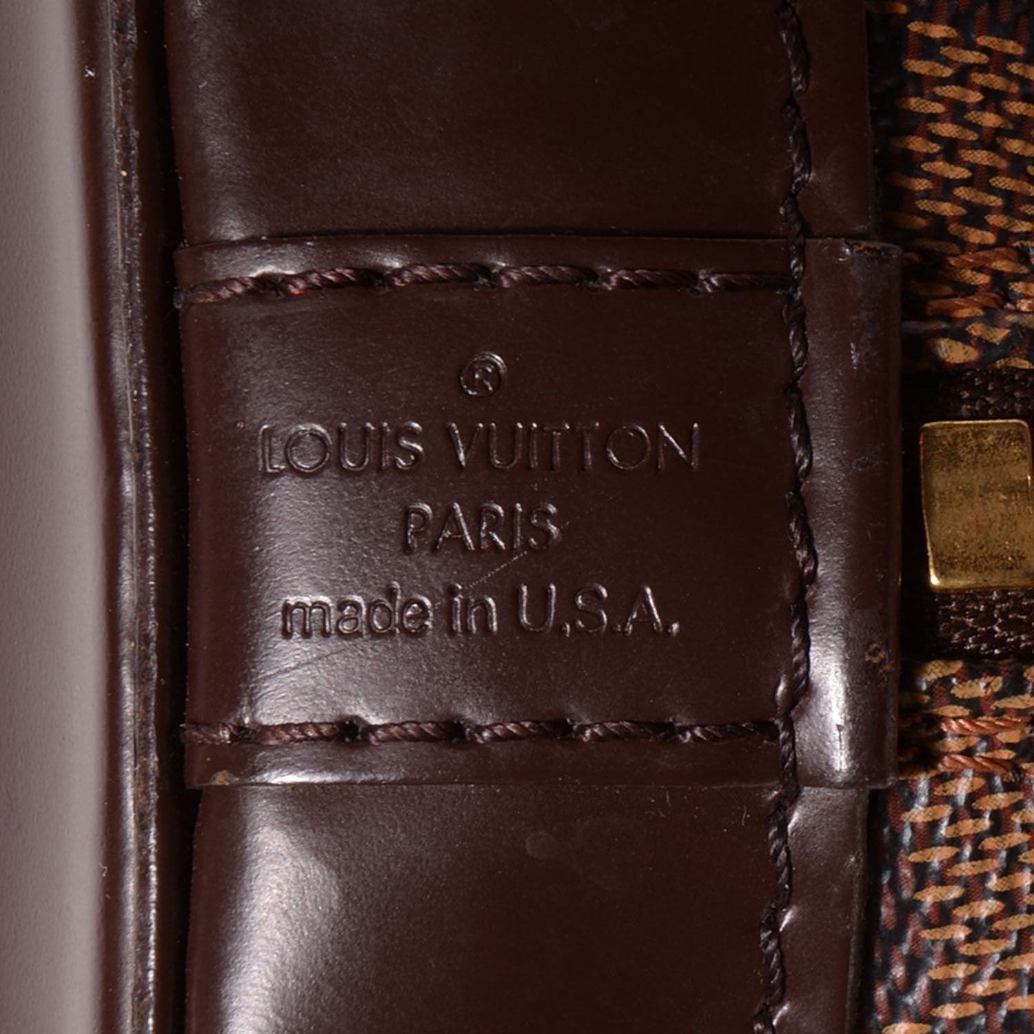 Louis Vuitton Damier Ebene Alma PM 7 of 13