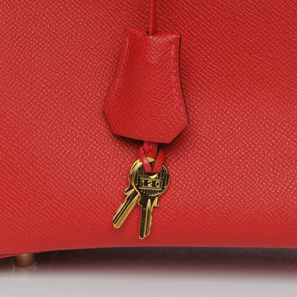 Hermes Epsom Birkin 30 Rouge Casaque 25 of 26