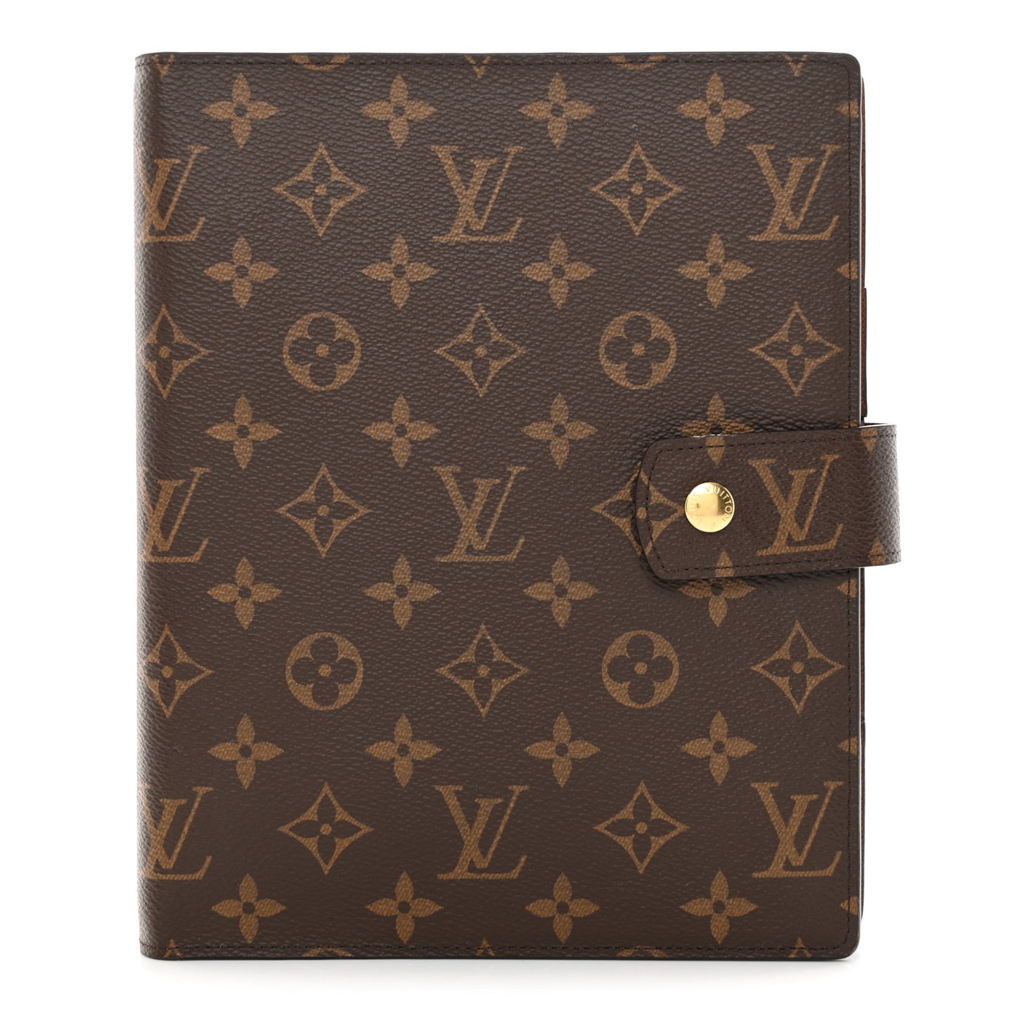 Monogram Large Ring Agenda Cover
