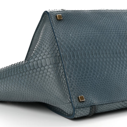 Celine Snakeskin Medium Phantom Luggage Grey 19 of 22