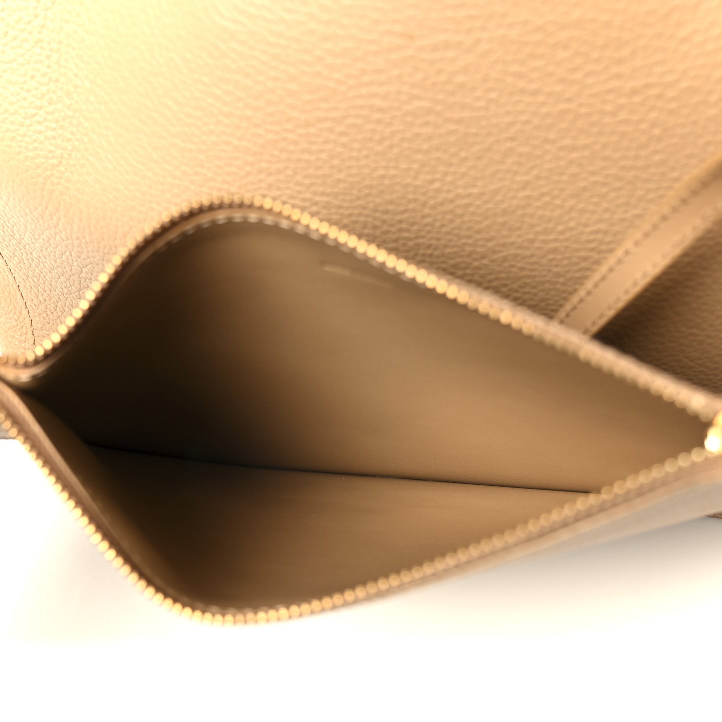 Grained Calfskin Small Cabata Soft Tote Lionne