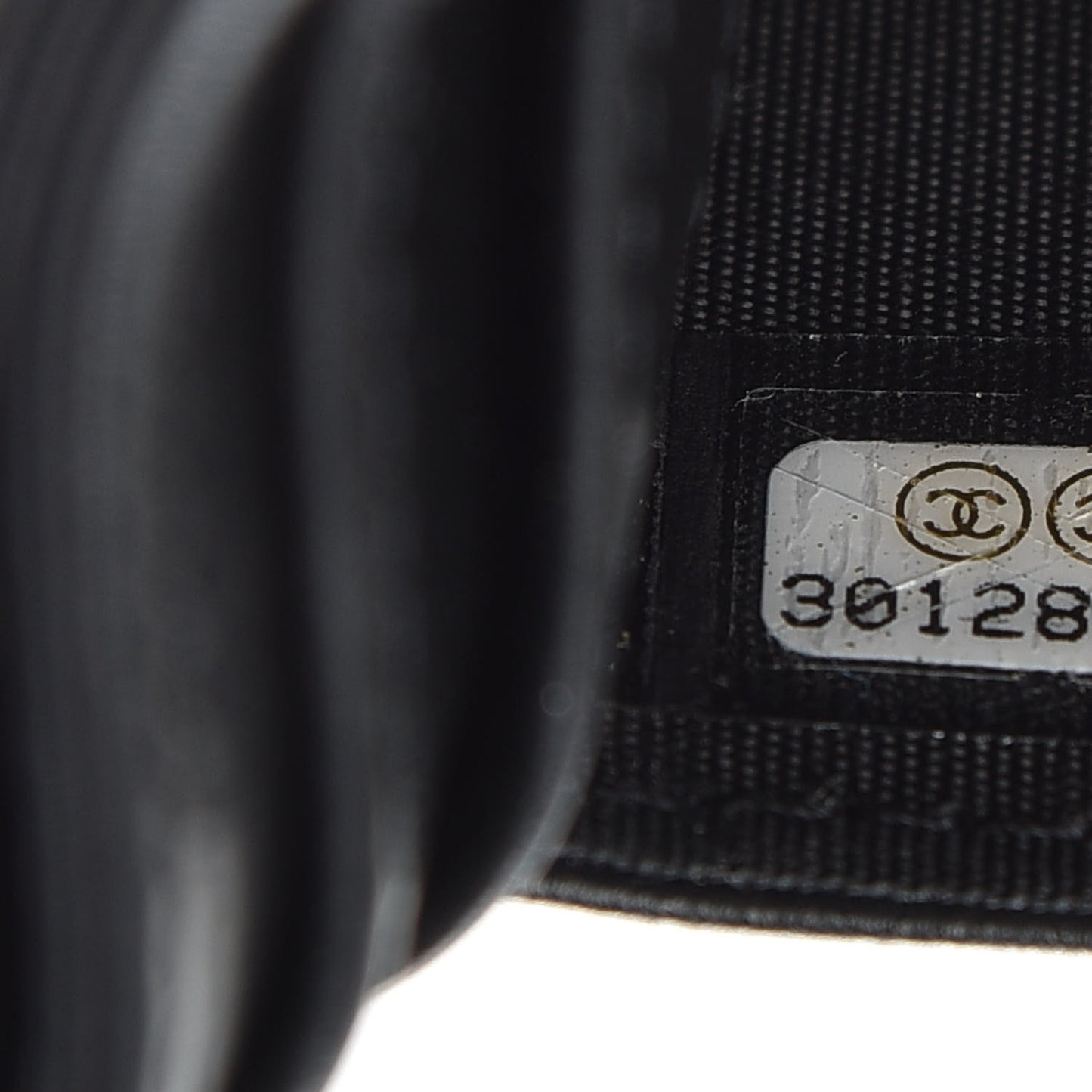 Calfskin Quilted Diamond Card Holder Black