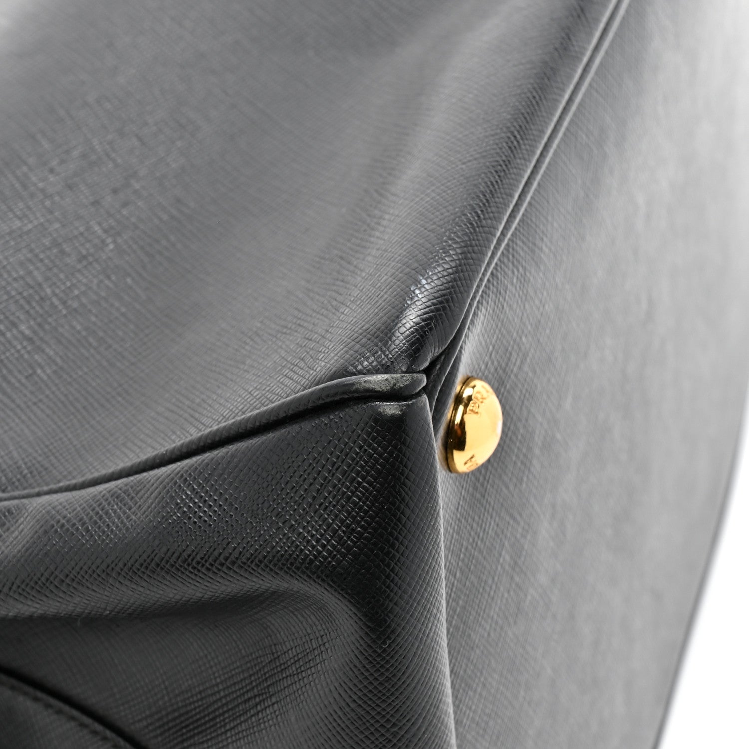 Prada Saffiano Lux Medium Galleria Double Zip Black 9 of 12