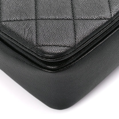Chanel Caviar Quilted Small Fashion Therapy Flap Bag Black 10 of 11