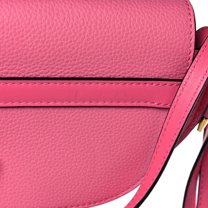 Loewe Grained Calfskin Mini Gate Crossbody Bag Wild Rose 11 of 12
