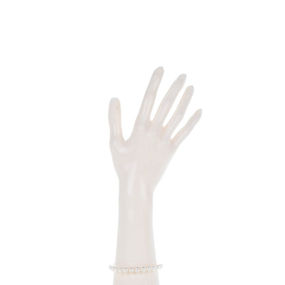 Mikimoto 18K Yellow Gold Akoya Cultured Pearl 7mm Strand Bracelet 2 of 6