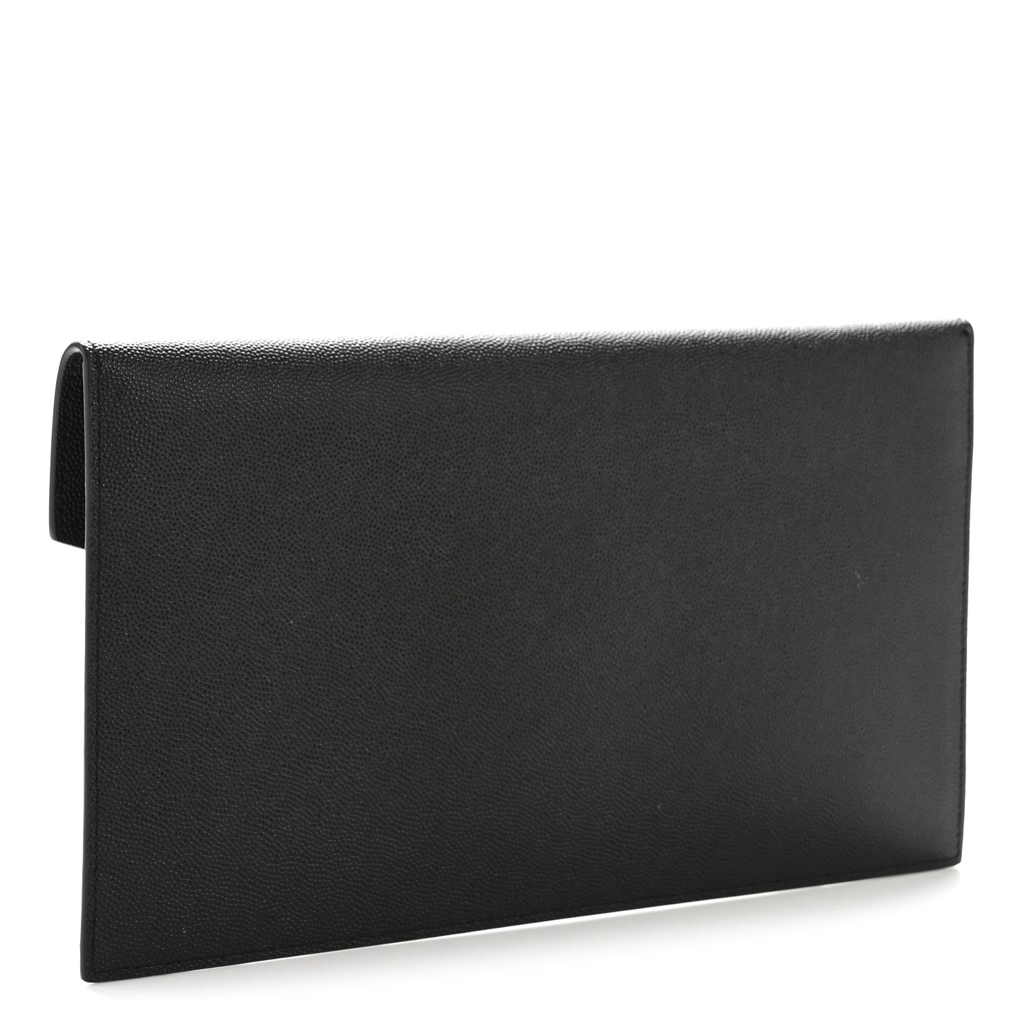 Saint Laurent Grain De Poudre Uptown Pouch Black 3 of 9