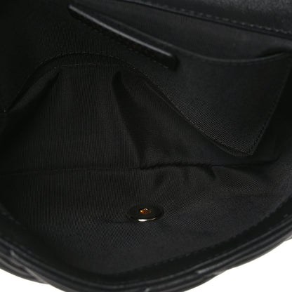 Chanel Calfskin Quilted Medium Bubbly Flap Black 4 of 8
