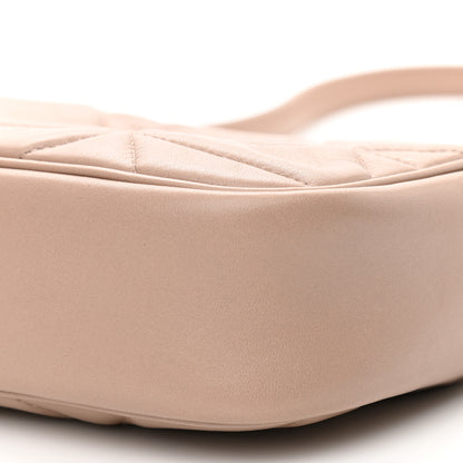 Prada Nappa Triangle Stitched Spectrum Camera Bag Cipria 6 of 13