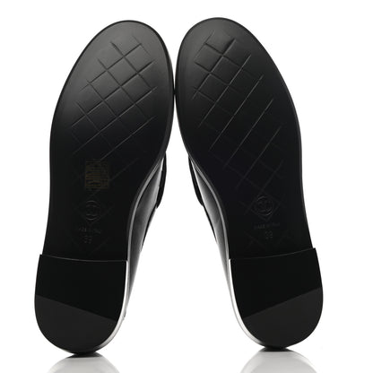 Chanel Lambskin Quilted CC Turnlock Loafers 39 Black 5 of 9