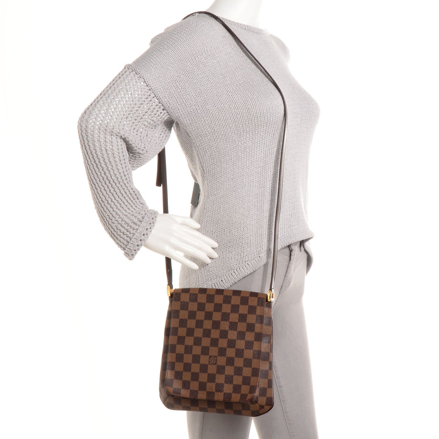 Damier Ebene Musette Salsa