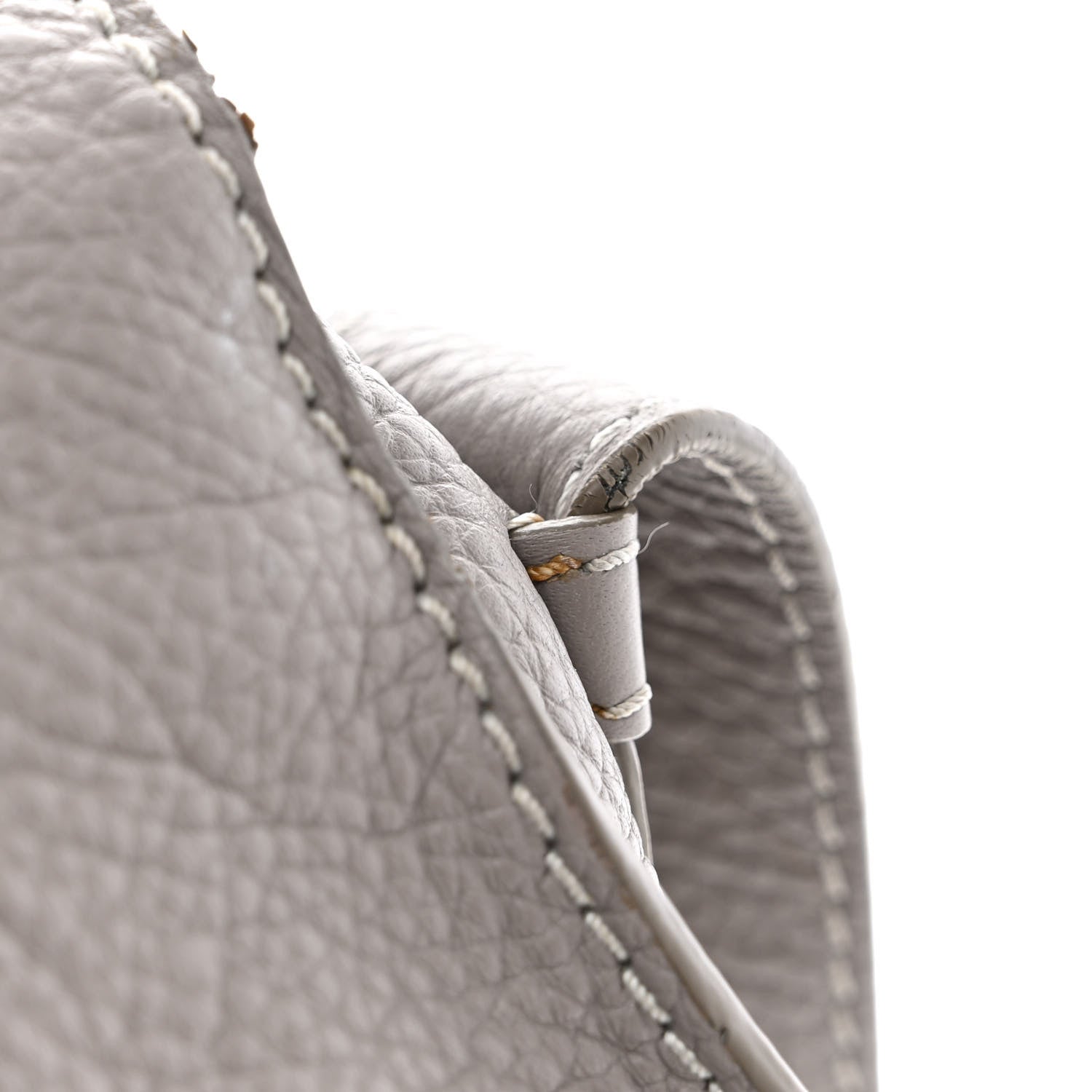 Chloe Calfskin Medium Marcie Round Crossbody Bag Cashmere Grey 23 of 23