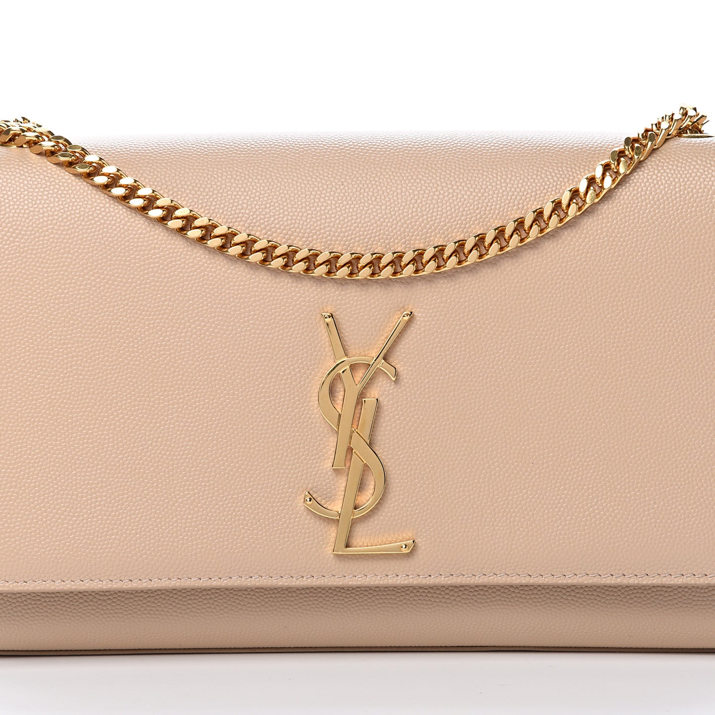 Grain De Poudre Medium Monogram Kate Satchel Nude Powder
