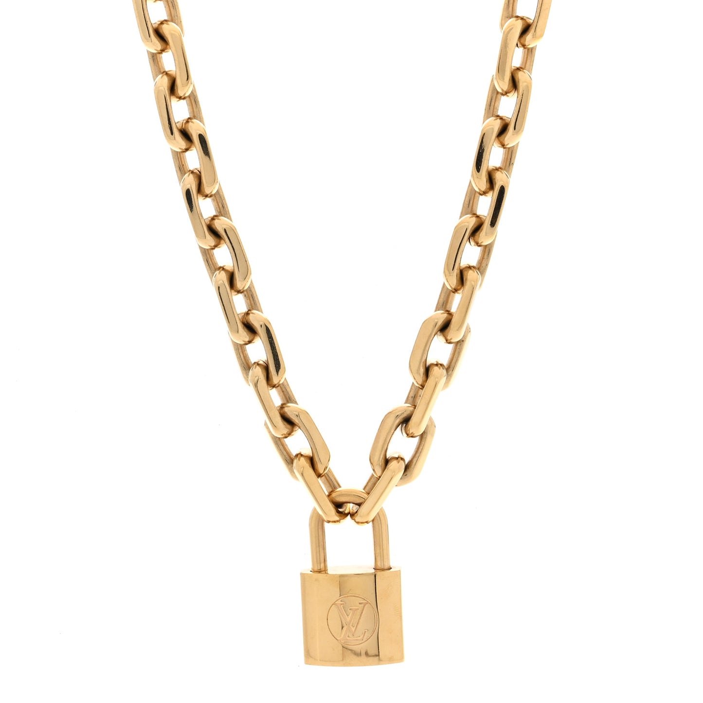 LV Edge Necklace Cadenas Gold