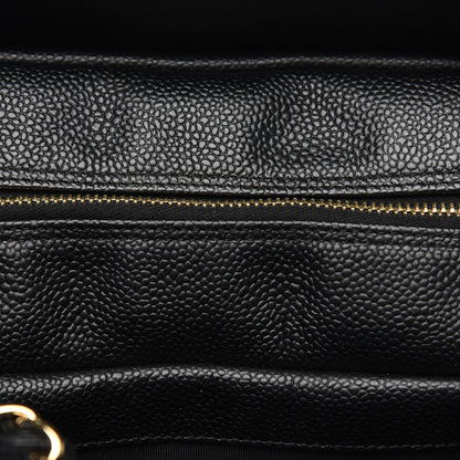 Chanel Caviar Quilted Petit Timeless Tote PTT Black 10 of 10