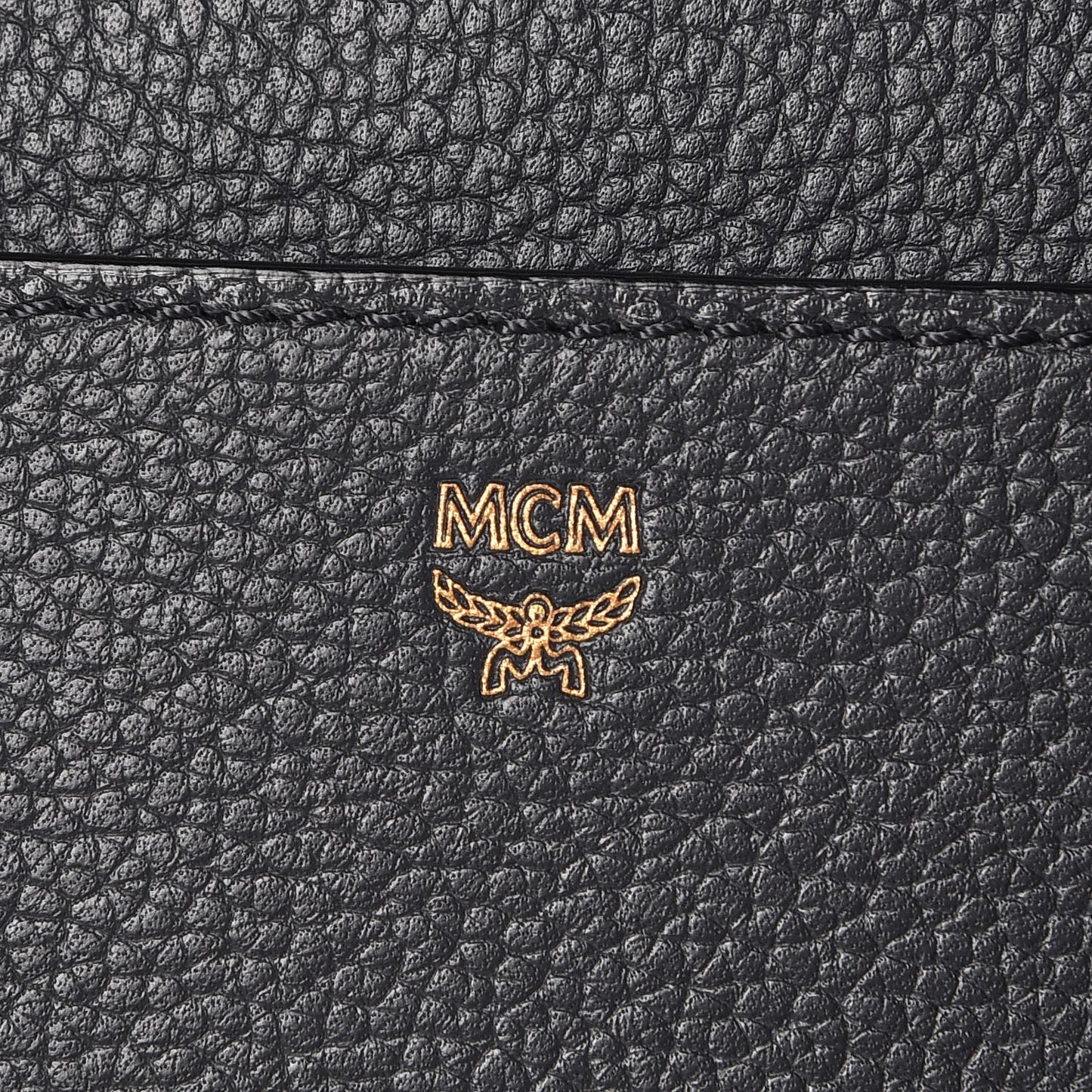 Pebbled Calfskin Medium Milla Backpack Black