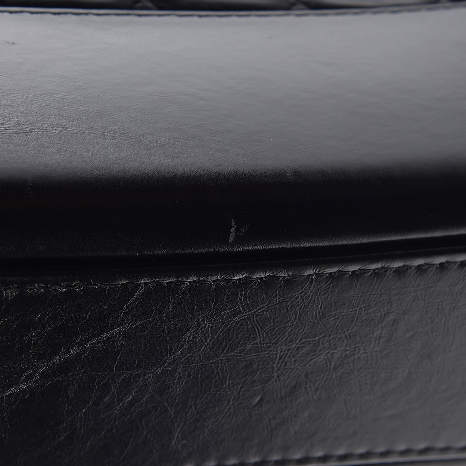 Chanel Aged Calfskin Quilted Medium Gabrielle Hobo Black 11 of 11