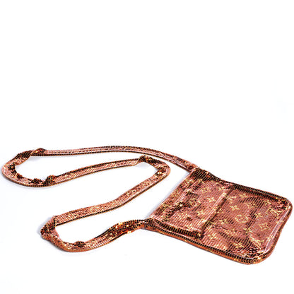Louis Vuitton Monogram Mesh Metal Frances Gold 3 of 7