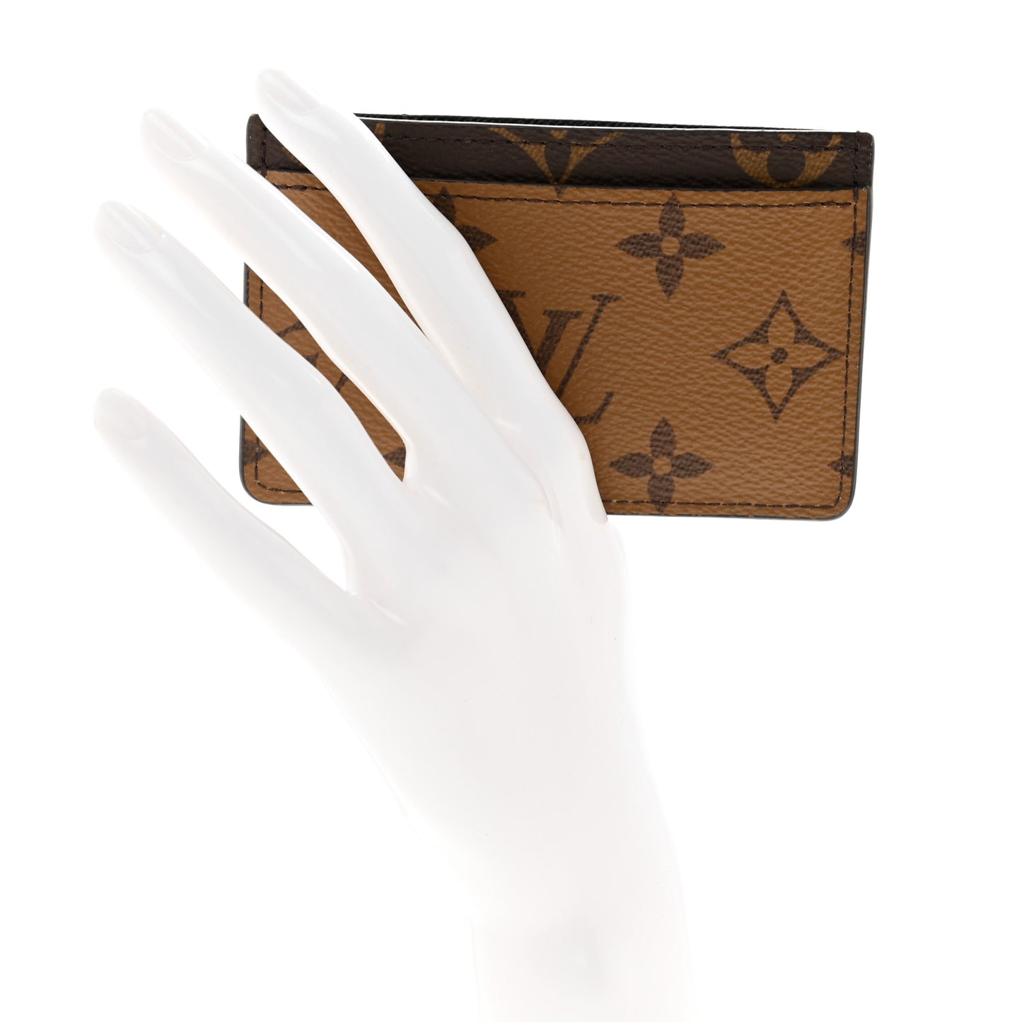 Reverse Monogram Card Holder