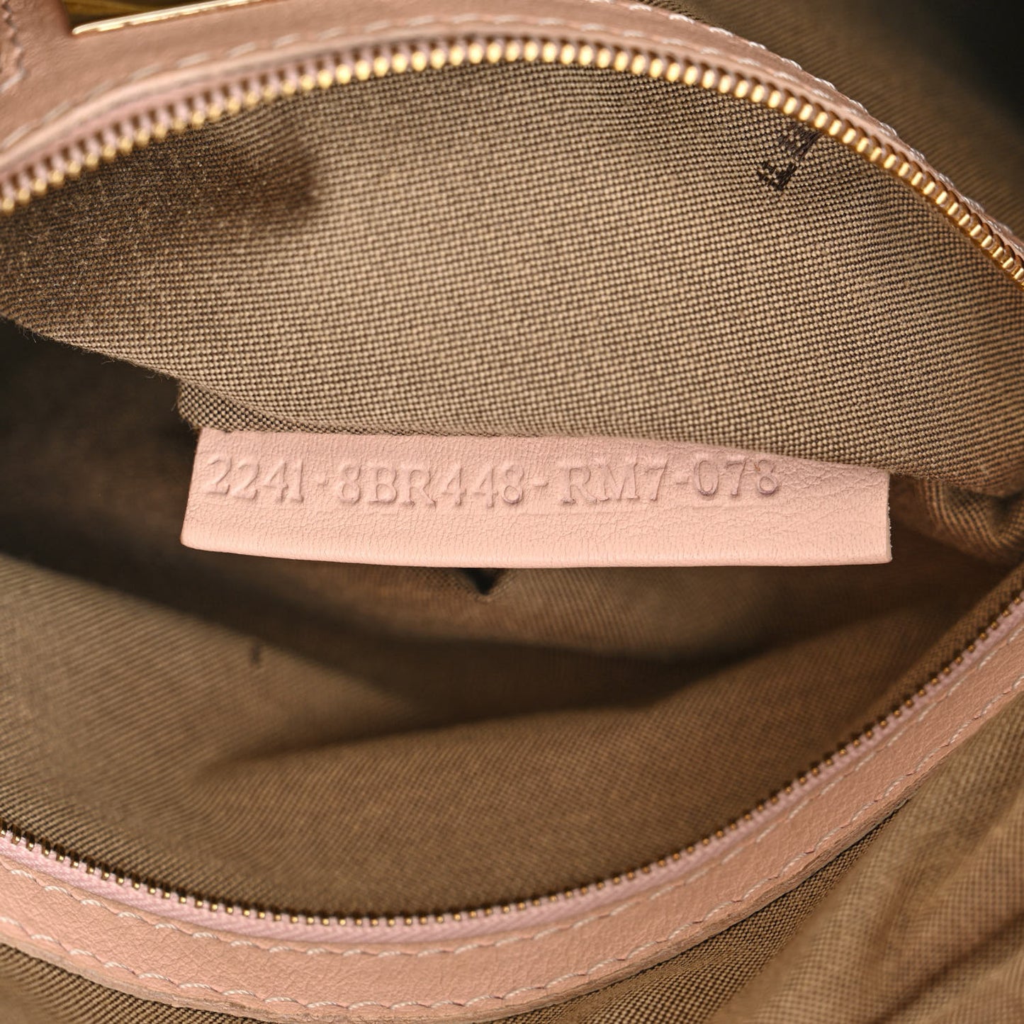 Calfskin Perforated Chef Hobo Pink