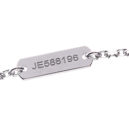 Van Cleef & Arpels 18K White Gold Mother of Pearl Vintage Alhambra Pendant Necklace 6 of 6
