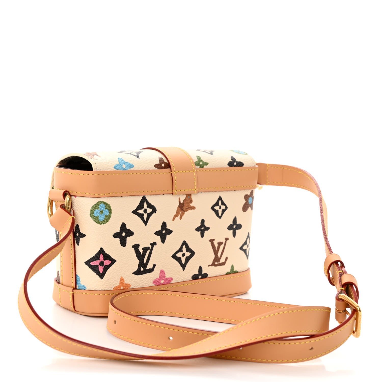 Louis Vuitton X TYLER THE CREATOR Monogram Craggy Envelope Wearable Wallet Vanilla 3 of 9