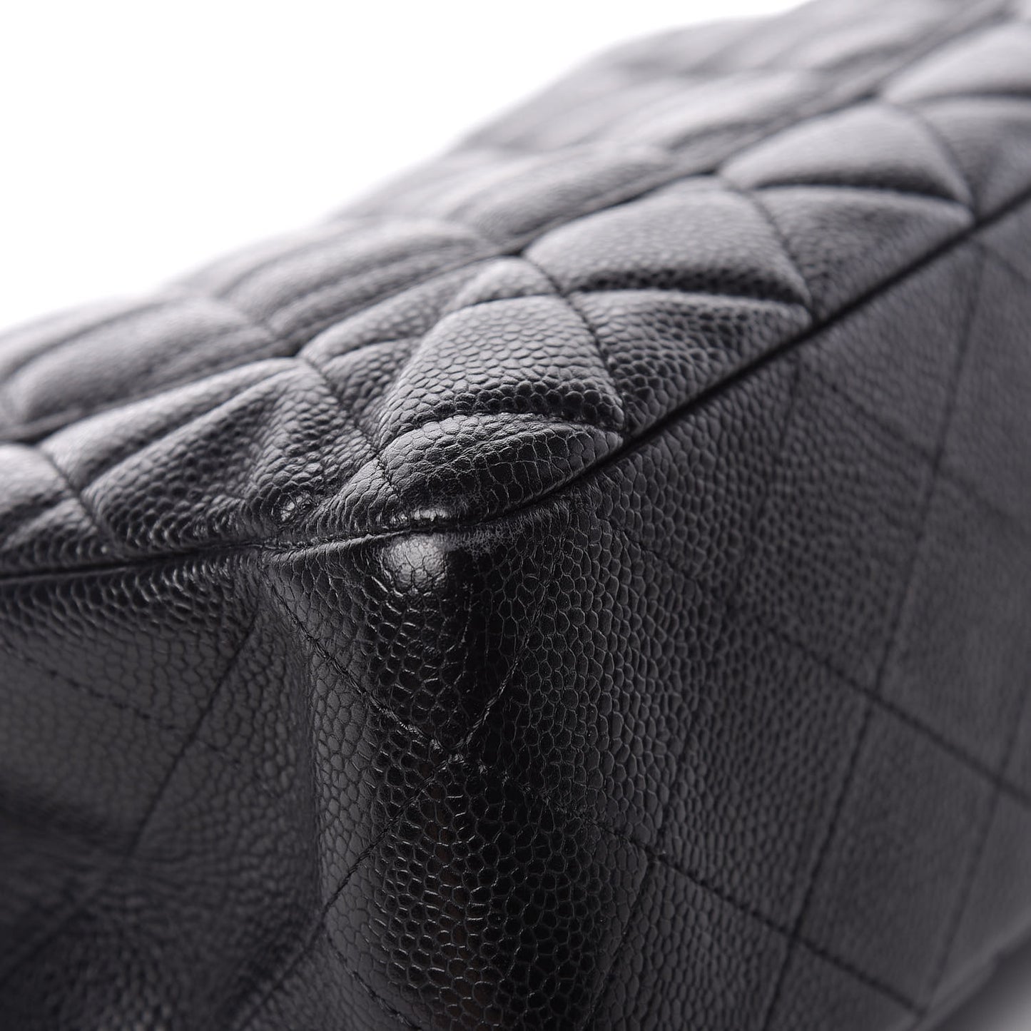 Caviar Quilted Jumbo Single Flap Black