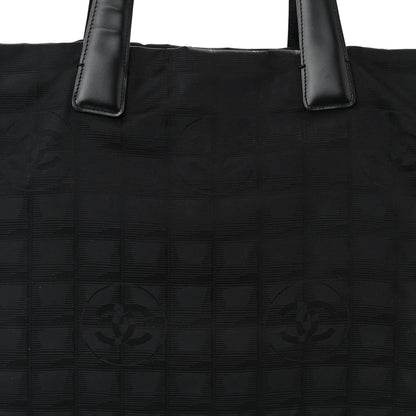 Chanel Nylon Medium Travel Tote Black 8 of 10