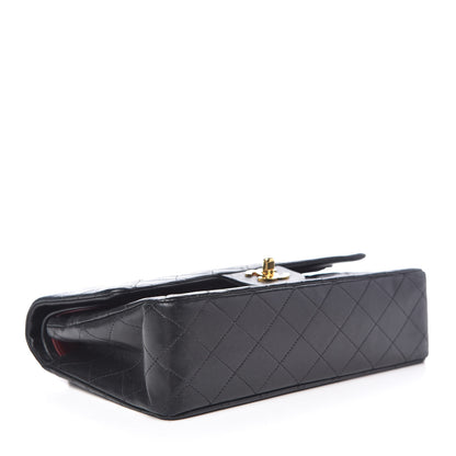 Chanel Lambskin Quilted Medium Double Flap Black 4 of 9