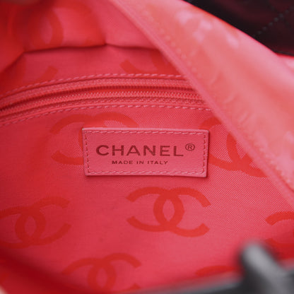 Chanel Calfskin Quilted Medium Cambon Tote Black White 6 of 12