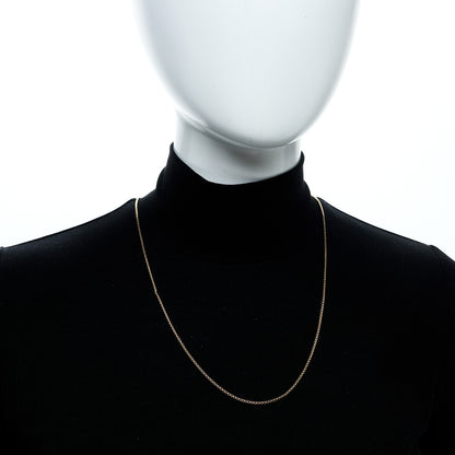 David Yurman 18K Yellow Gold 1.7mm Box Chain Necklace 23" 2 of 5