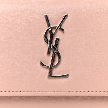 Saint Laurent Calfskin Monogram Sunset Chain Wallet Light Pink 6 of 6