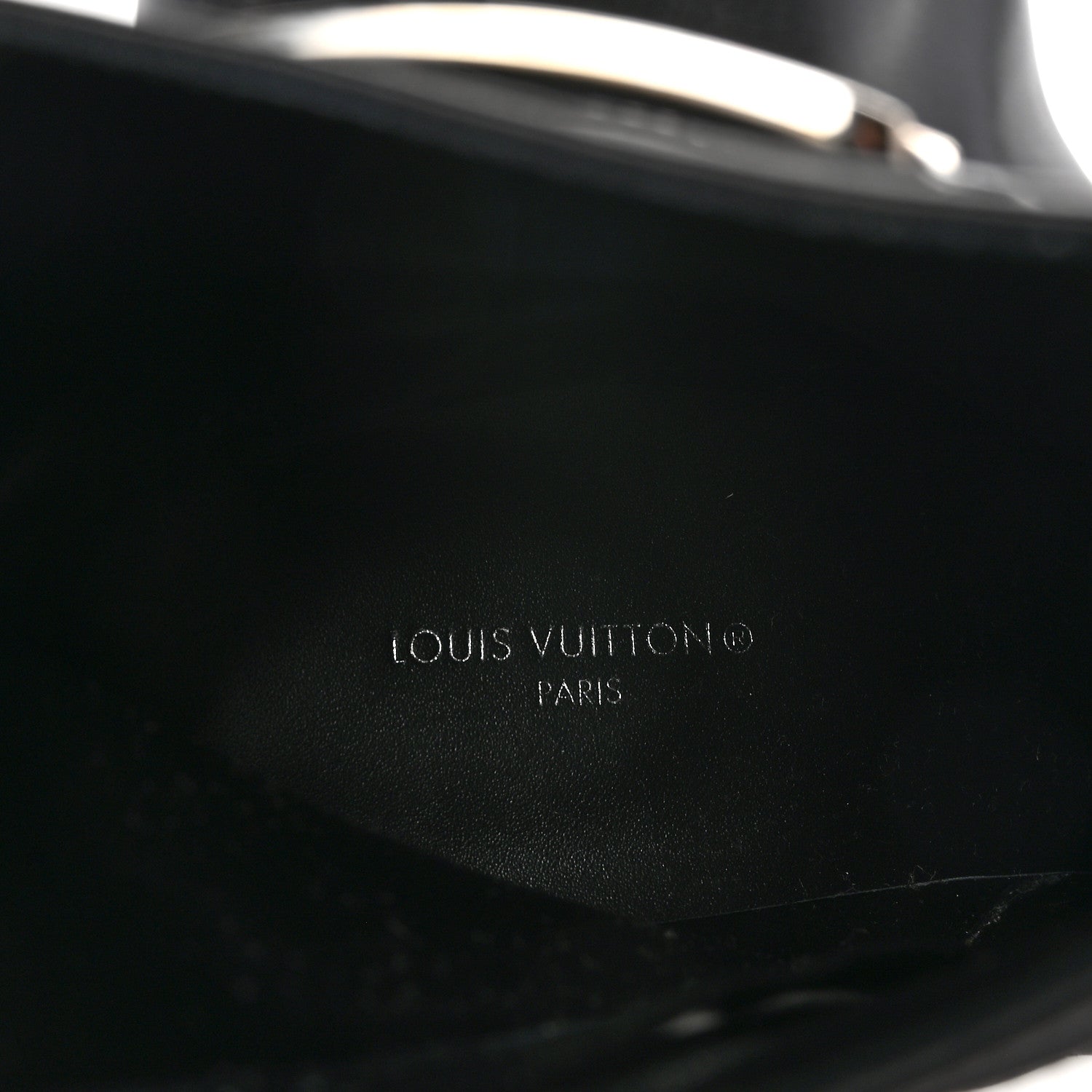 Louis Vuitton Calfskin Monogram Platform Ankle Boots 39 Black 10 of 11
