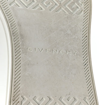 Givenchy Calfskin Band Logo Womens Urban Street Sneakers 37.5 White Black 8 of 9