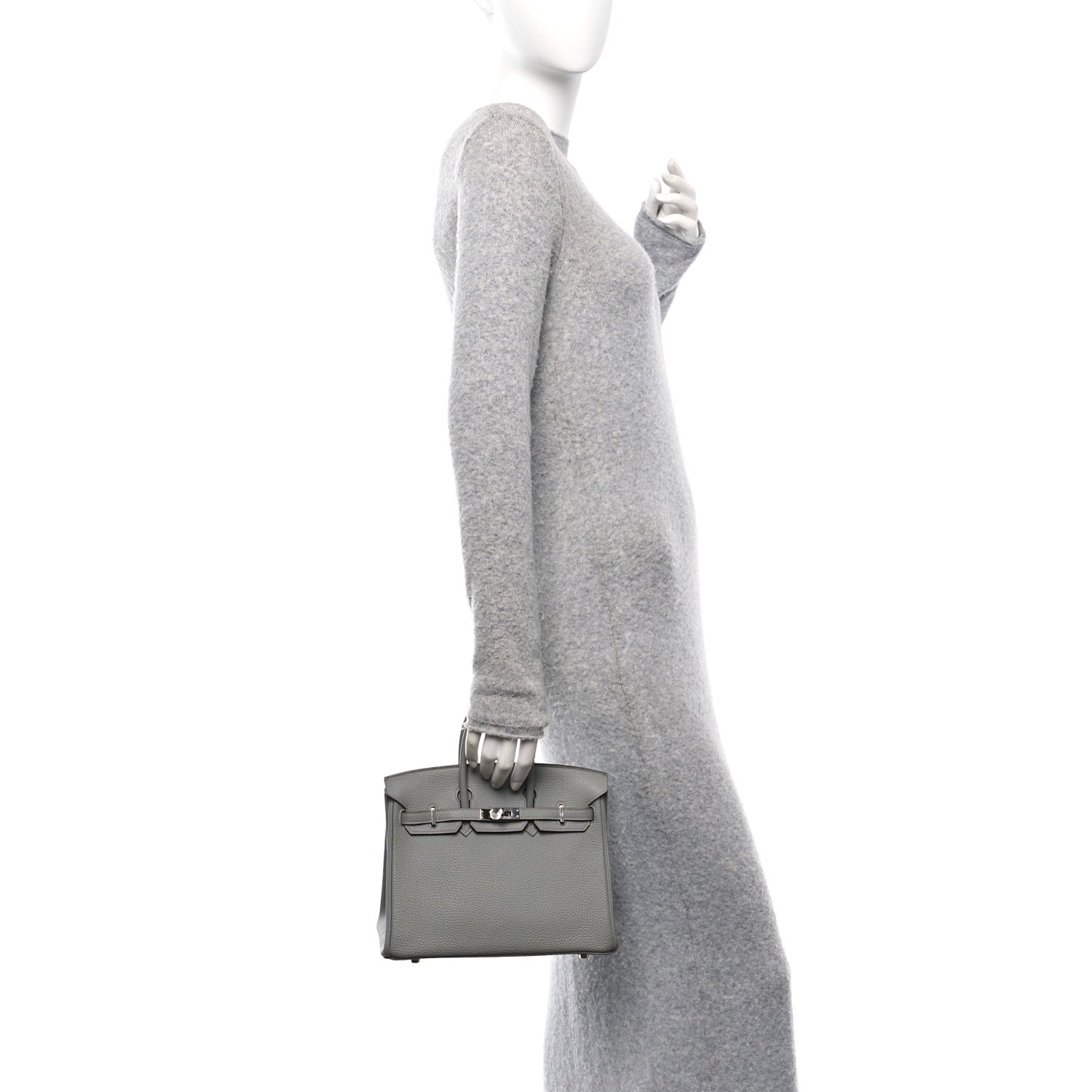 Togo Birkin 25 Gris Mouette