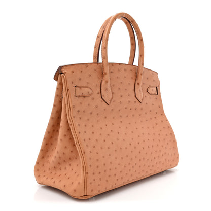 Hermes Ostrich Birkin 30 Sable 3 of 13