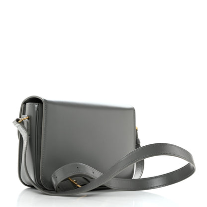 Celine Shiny Calfskin Medium Triomphe Pebble 2 of 10
