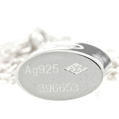Louis Vuitton Sterling Silver Lockit Necklace 5 of 5