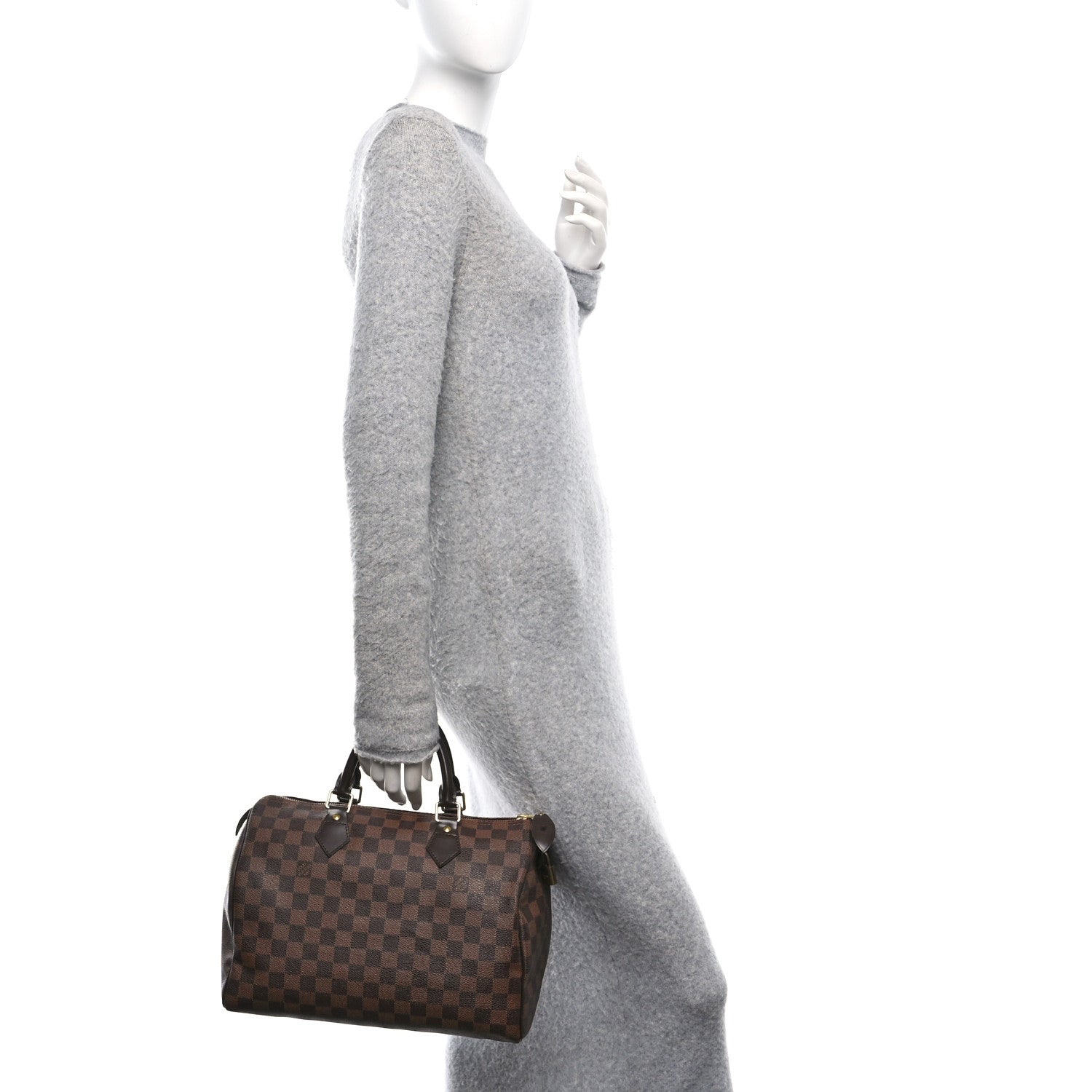 Louis Vuitton Damier Ebene Speedy 30 2 of 11