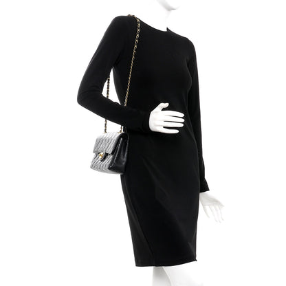 Chanel Caviar Quilted Small Double Flap Black 2 of 10