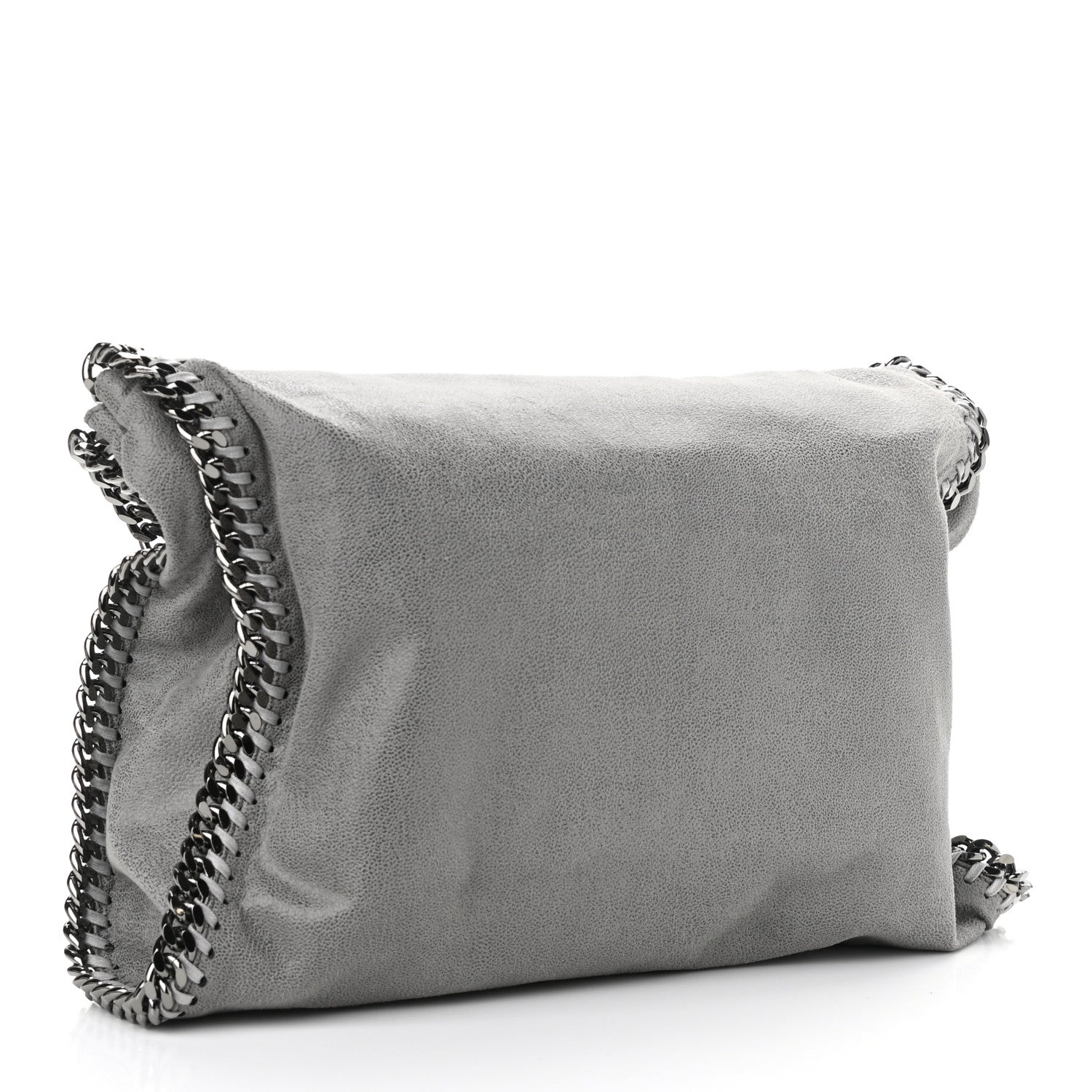 Stella McCartney Shaggy Deer Small Falabella Tote Light Grey 3 of 9