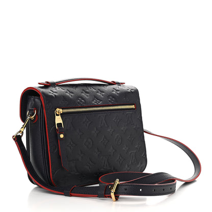 Louis Vuitton Empreinte Pochette Metis Marine Rouge 2 of 17