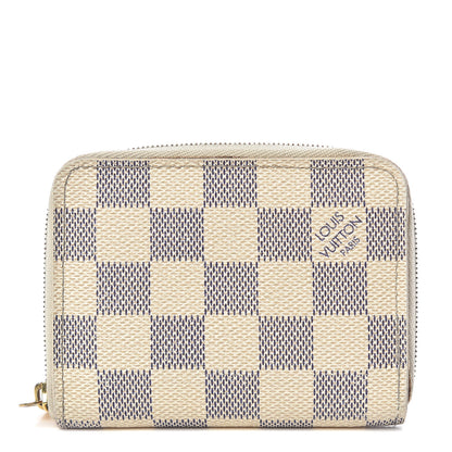 Louis Vuitton Damier Azur Zippy Coin Purse 1 of 9