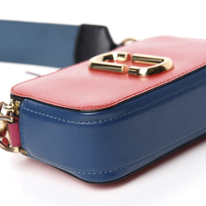 Marc Jacobs Saffino Small Snapshot Colour Block Camera Bag Red Pepper Multicolor 6 of 9