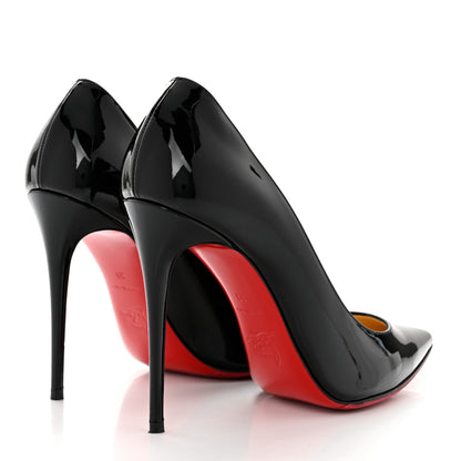 Christian Louboutin Patent Kate 100 Pumps 39 Black 4 of 8