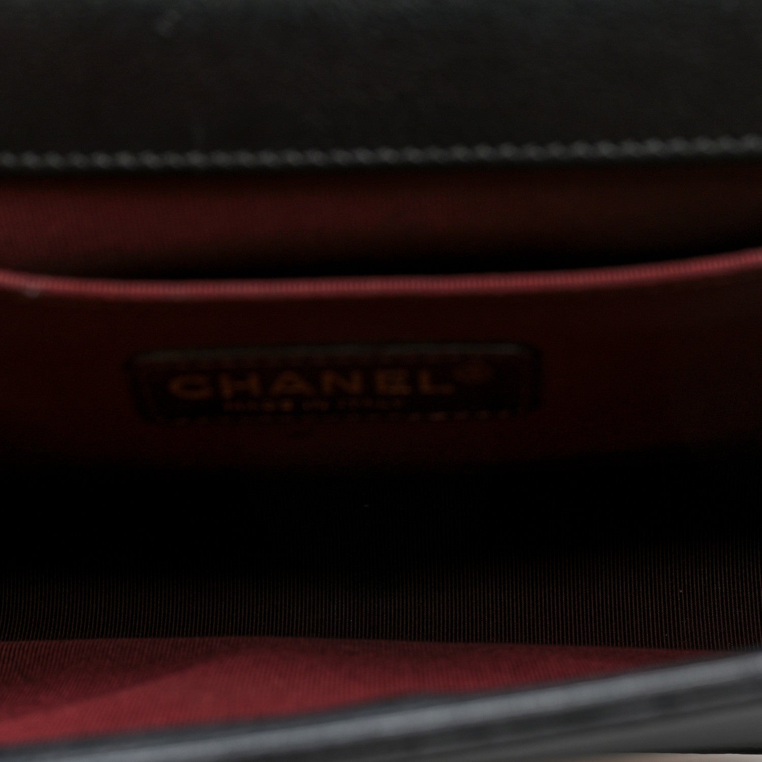 Chanel Goat Hair Medium Celtic Boy Flap Black 5 of 10