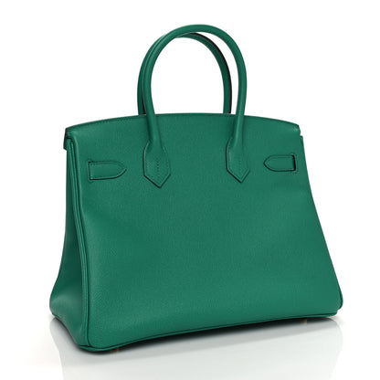Hermes Epsom Birkin 30 Vert Jade 2 of 10